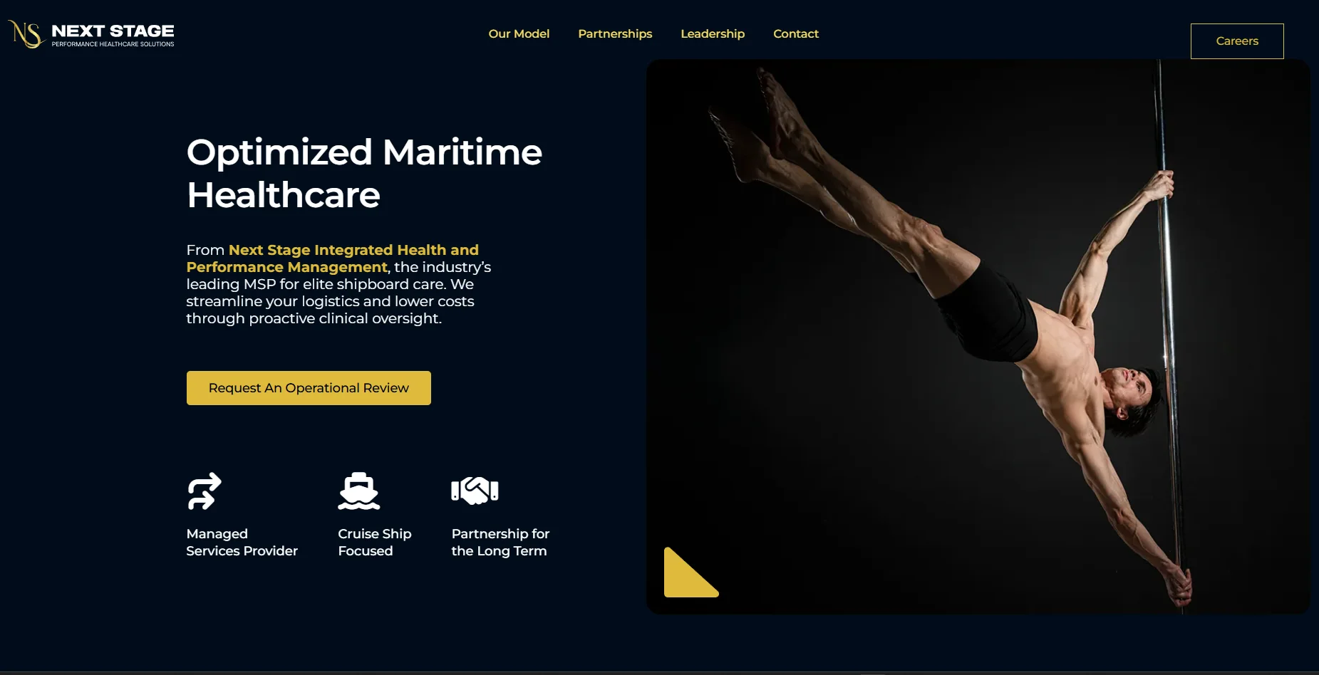 Next Stage Health MSP website